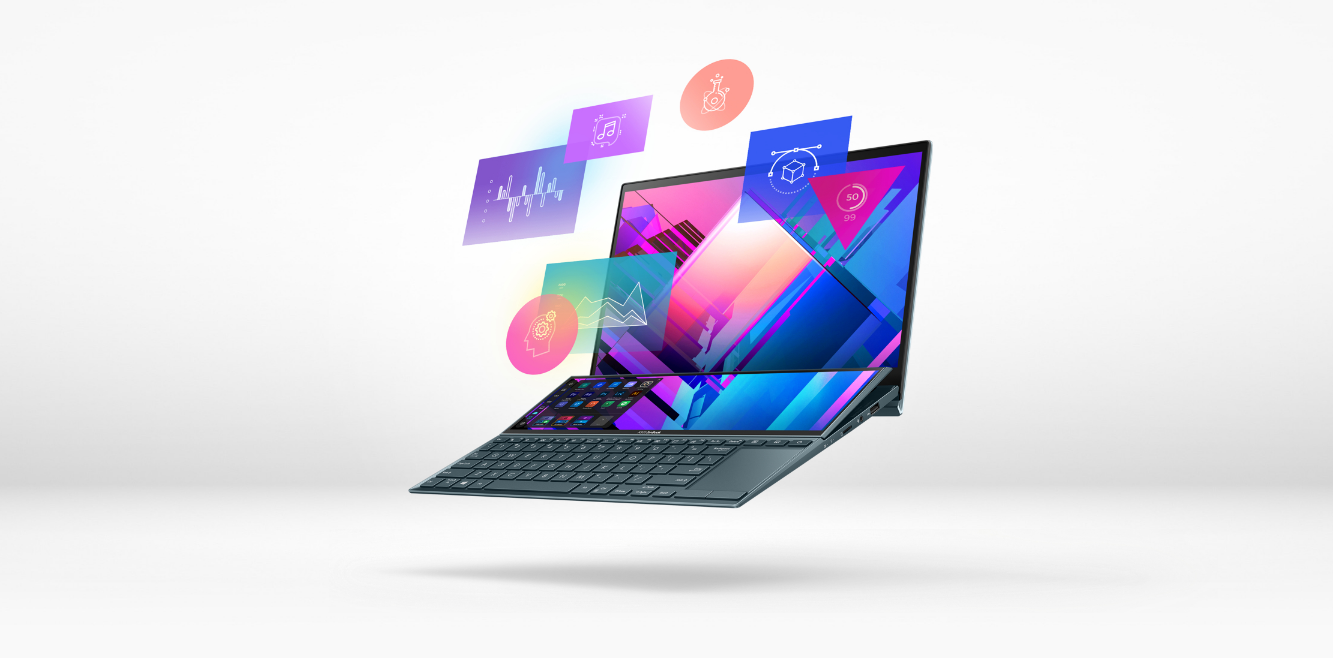 Štýlový Notebook Asus ZenBook Duo 14 
