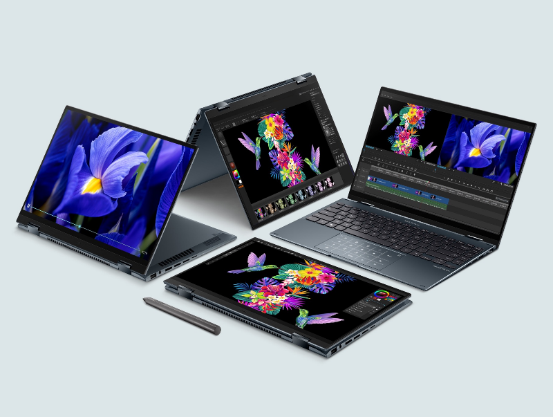 Konvertibilný notebook Asus ZenBook Flip 14 OLED UP5401