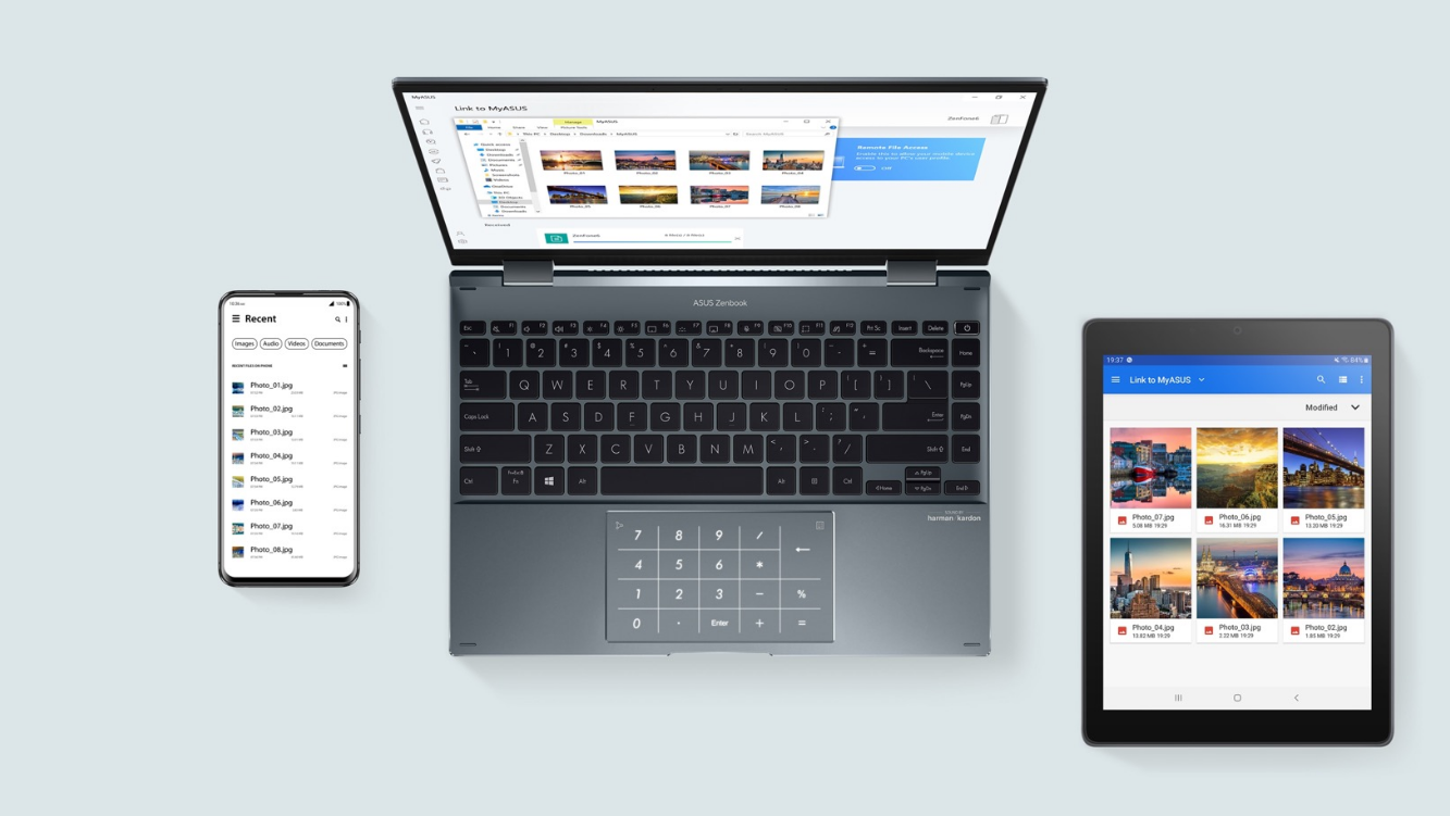 Konvertibilný notebook Asus ZenBook Flip 14 OLED UP5401