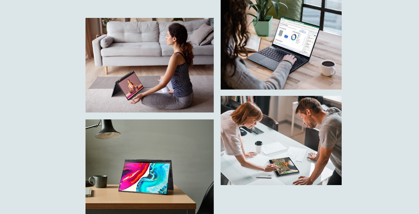 Konvertibilný notebook Asus ZenBook Flip 14 OLED UP5401