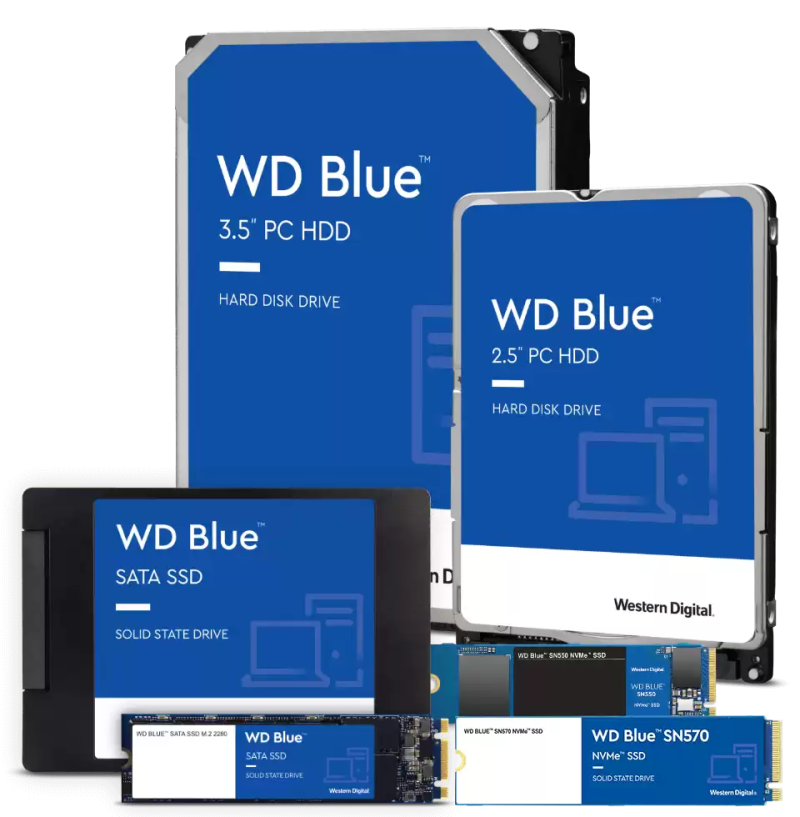 Interné disky Western Digital Blue Interné disky Western Digital Blue
