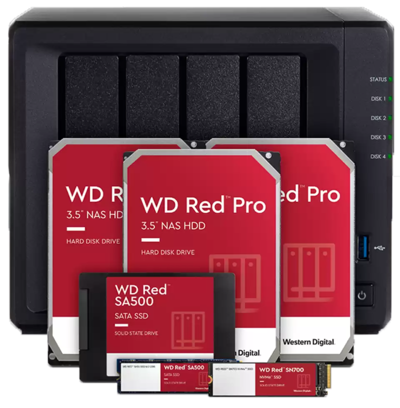 Interné disky Western Digital Red