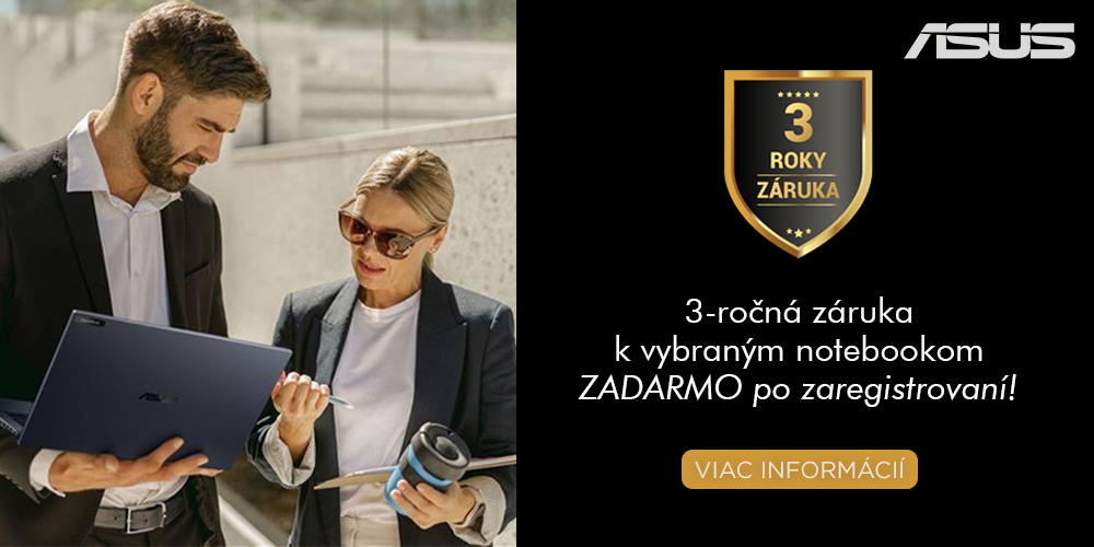 Lenovo Premium Care k vybraným notebookom ZADARMO! Asus 3-ročná predĺžená záruka