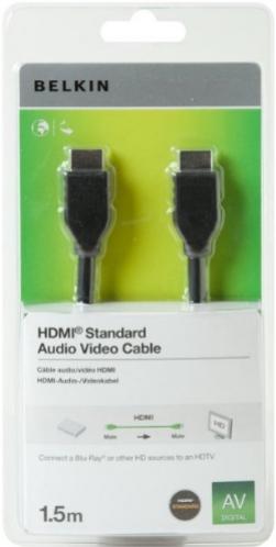 BELKIN HDMI-HDMI 1.4 AV kábel, 1,5m