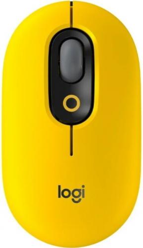 LOGITECH POP bezdrôtová myš žltá