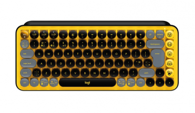 LOGITECH POP Keys bezdrôtová klávesnica žltá UK