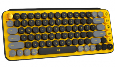 LOGITECH POP Keys bezdrôtová klávesnica žltá UK