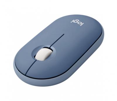 LOGITECH Pebble M350 bezdrôtová myš modrá