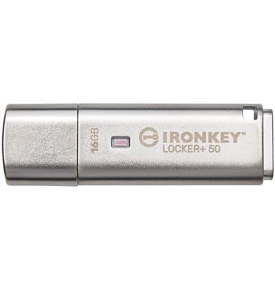 KINGSTON 16GB IronKey Locker+ 50 USB 3.2