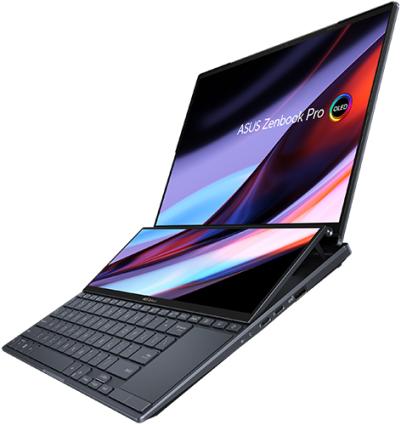 ASUS ZenBook Pro Duo 14 UX8402VV OLED Tech Black