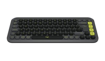 LOGITECH Pop Icon Keys bezdrôtová klávesnica sivá US