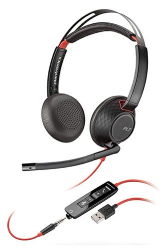 Poly Blackwire C5220 USB-A/3,5 mm jack headset