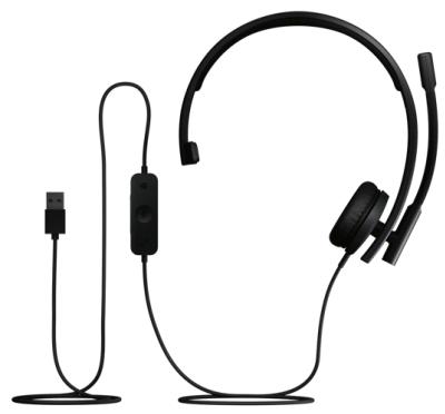 LOGITECH H570e USB Mono Headset - Teams Version