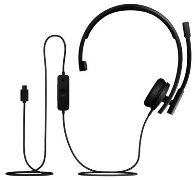 LOGITECH H570e USB-C Mono Headset - Teams Version