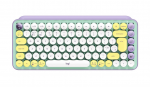 LOGITECH POP Keys bezdrôtová klávesnica fialová UK