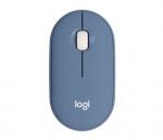 LOGITECH Pebble M350 bezdrôtová myš modrá