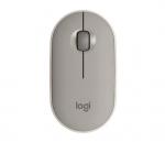 LOGITECH Pebble M350 bezdrôtová myš béžová