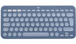 LOGITECH K380 Bluetooth klávesnica US modrá
