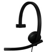 LOGITECH H570e USB Mono Headset - Teams Version