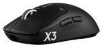 LOGITECH G Pro X 3 SuperStrike herná myš čierna